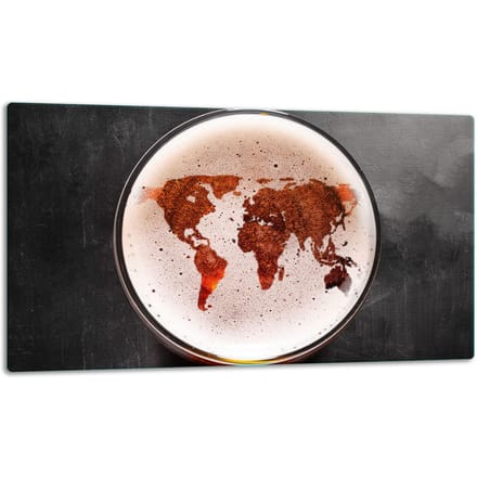 TMK ArtDeko - Snijplank - Glas - 52x30 cm - Voor Inductie Kookplaat