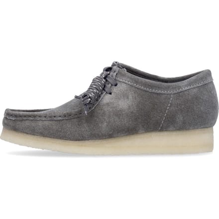 Wallabee grijze suede lifestyle-schoen voor heren