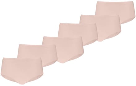 Puma - Dames - Mini Shorts - Invisible Cotton - 6-pack - Light Pink - Maat S