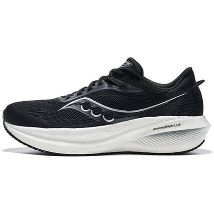 Saucony Triumph 21 Zwart Wit Heren Sneakers Grijs S20881-10 44 black