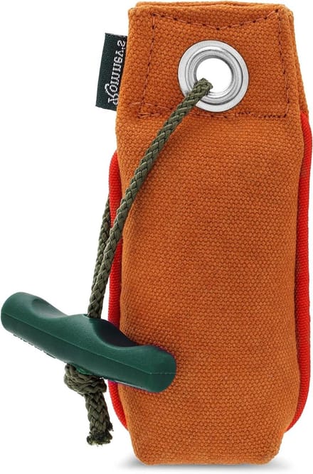 Honden Trainingsdummy - Apporteer Dummy - Zoekspel Trainen - Zinkt Niet - 100 gram - Oranje