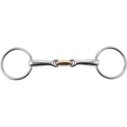 Dubbel bit voor paarden Umbria Equitazione French Solid SS