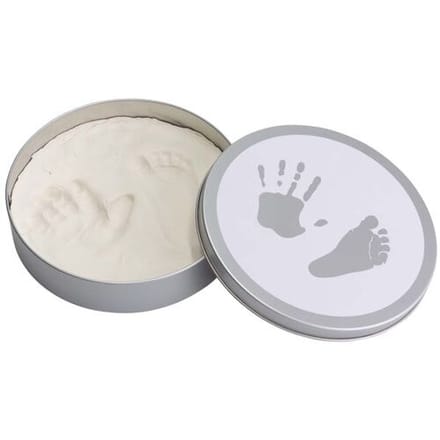 Prénatal gipsafdruk in blik White unisex