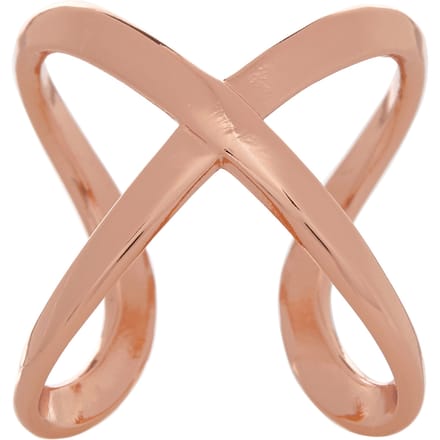 OTAZU Infinity Ring Rosé Gold Taglia: OS | Anelli Outlet | Donna | Giallo