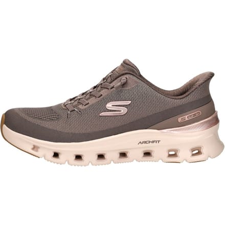 Skechers ARCH FIT GLIDE-STEP PRO-GOLDE Dames Instappers - Bruin / Goud