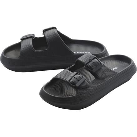 CRIVIT Dames badslippers (Zwart, 40/41)