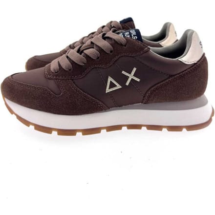 Sun68 Ally Solid Nylon Sneakers - Dames - Bruin - Maat 41