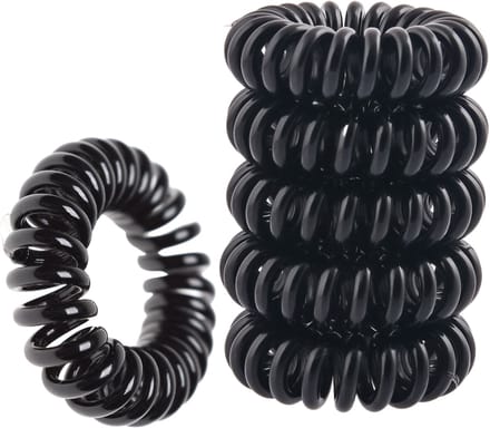 MONA Bocca Beauty - Elastische Haarsprongen - Zwart - 5 stuks - Voor Actieve Mensen