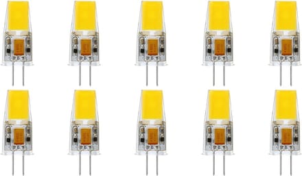 SPL G4 LED Lamp 2W Dimbaar - Warm Wit - 260lm - T12 - 10 Stuks