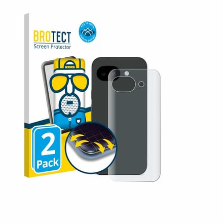 BROTECT - Screenprotector voor Google Pixel 10a (Achterkant) - Folie Beschermfolie matte volledig dekking 2 Stuks