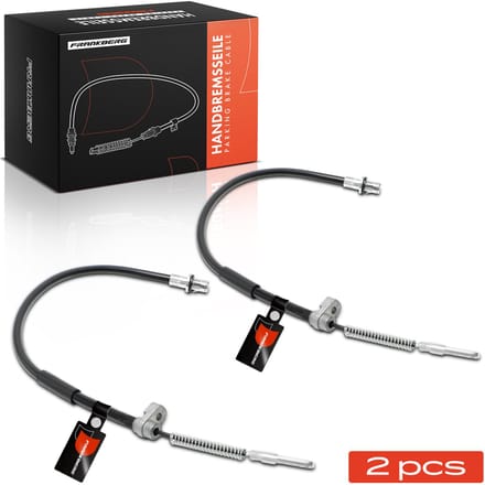 Frankberg 2x kabel handrem achteras beide zijden voor Chrysler