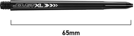 Red Dragon Joust XL Black - Dart Shafts
