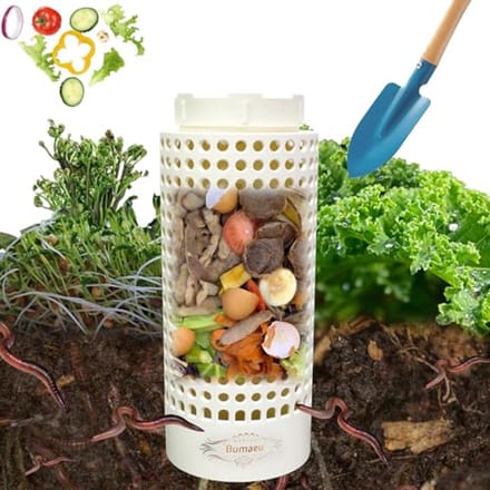 Compacte Vermicomposting Bak voor Tuin - Ideal voor Organisch Afval