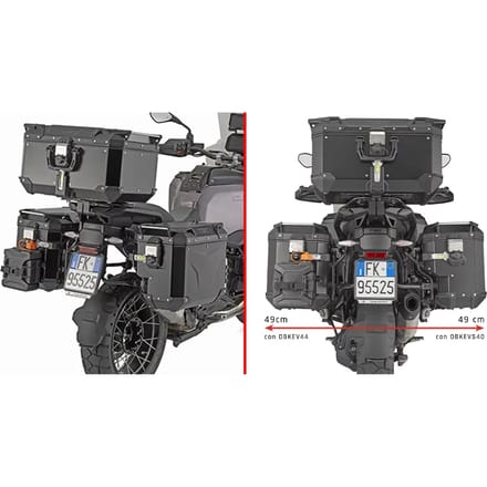 Motorfiets zijkoffersteun Givi Outback Obkes BMW 1300GS ADV