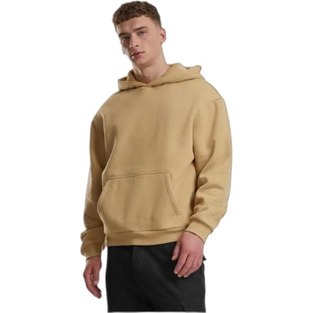 Urban Classics - Fluffy Hoodie/trui - S - Beige