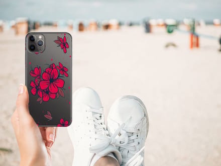 Apple iPhone 11 Pro Max TPU Case Blossom Red