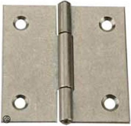 Vormann Scharnier RVS - 50 x 50 mm