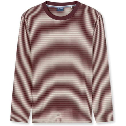OLYMP Casual Jersey, Bordeauxrood
