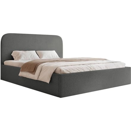 Bedframe Fia 140x200 bouclé met opbergruimte | NADUVI Collection