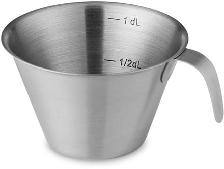 Funktion Deciliter maat 1 dl Staal