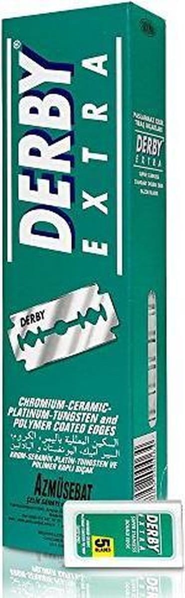 Derby Extra Scheermesjes 100 stuks Double Edge Blades