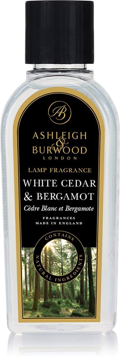 Ashleigh & Burwood Navulling - voor geurbrander - White Cedar & Bergamot - 250 ml