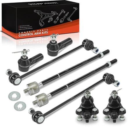 Frankberg 8-delige draagarm set vooras voor Toyota Matrix E13