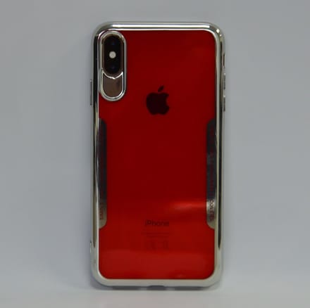 Apple iPhone Xs Max Pasjeshouder Rood Booktype hoesje - Magneetsluiting - Kunststof;TPU