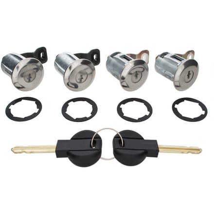 Modecar - Citroën/Peugeot Deursloten - 4 Stuks - Inclusief Sleutels