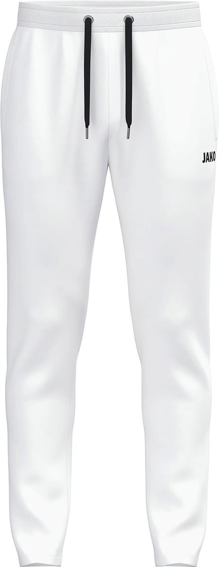 JAKO Joggingbroek One Cotton wit kindermaten 8401k-000