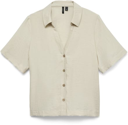 VERO MODA - VMHEAVEN SS SHIRT WVN GA - Dames - Blouses