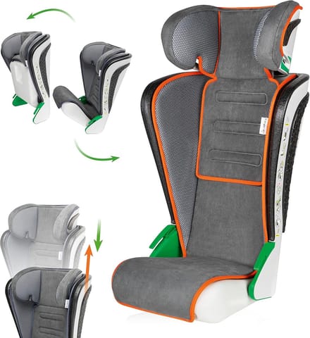 Comfortabele Autostoel Verhoger voor Kinderen 100-135 cm - ECE R129 Goedgekeurd