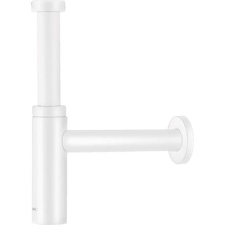 Hansgrohe Flowstar Universeel S Premium designbekersifon 5/4 met muurbuis - met rozet - mat wit
