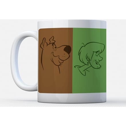 Scooby Doo The Gang Colours Mug