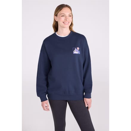 Mountain Warehouse Dames/Dames Tekst Relaxed Fit Trui (Donkerblauw)