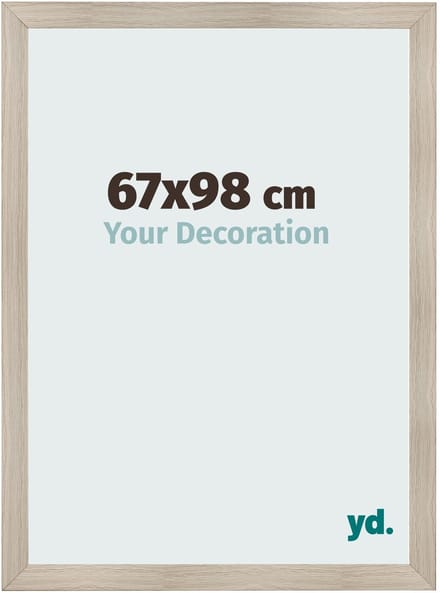 Your Decoration - Fotolijst 67x98 cm - MDF - Eiken Licht - Pisa