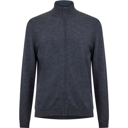 Boss Heren Vest met volledige rits (Medium Grijs)