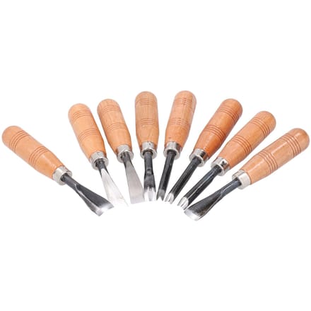 8 stuks snijmes rubber stempel DIY stickers graveren handgemaakte pen snijgereedschap beige