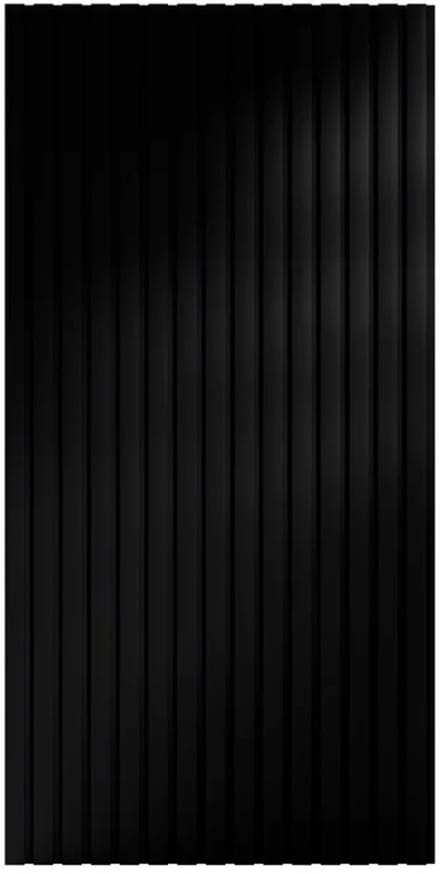 Akoestische Wandpanelen - Set van 4 - Zwart