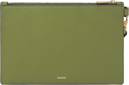 FOSSIL Polstas Utensil zak Wristlet Tarragon Olijfgroen