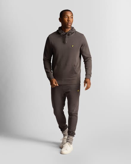 Lyle & Scott Skinny Joggingbroek in Donkergrijs
