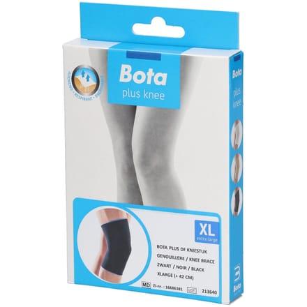 Bota Plus Knie Zwart Extra Large 1 Verband(en)