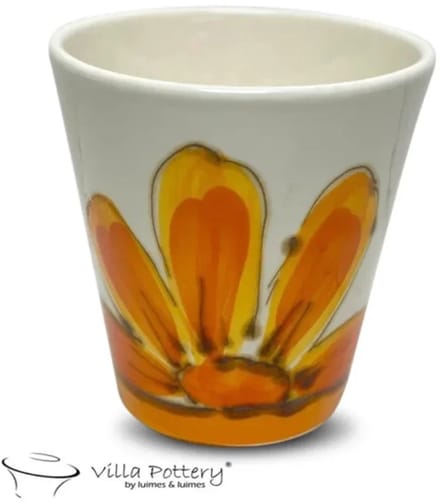 Oranje Sunny pot 18 x 18