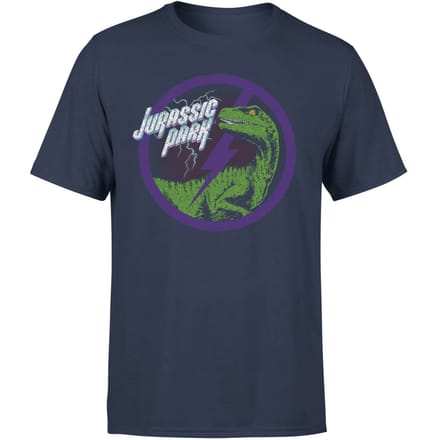 Jurassic Park Raptor Bolt Men's T-Shirt - Blauw - M