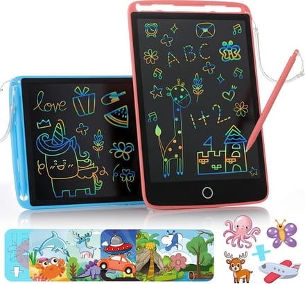 LCD schrijftablet - Speelgoed Voor onderweg - Tekenbord – LCD Schrijfboard – Speelgoedtablet