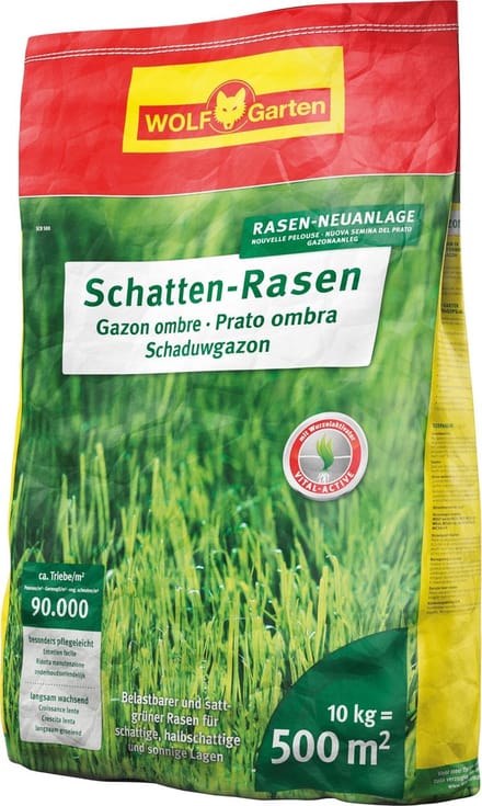 WOLF GARTEN SCR500 SCHADUWGAZON GRASZAAD 10 KG = 500 M²