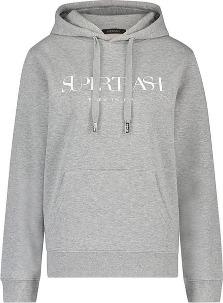 Supertrash - Hoodie - Trui - Sweater Dames - Grijs - S