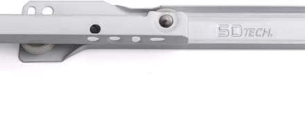 SOTECH 1 paar Rolgeleider RT3-30-B12,5-L400-NF lengte 400 mm witte poedercoating