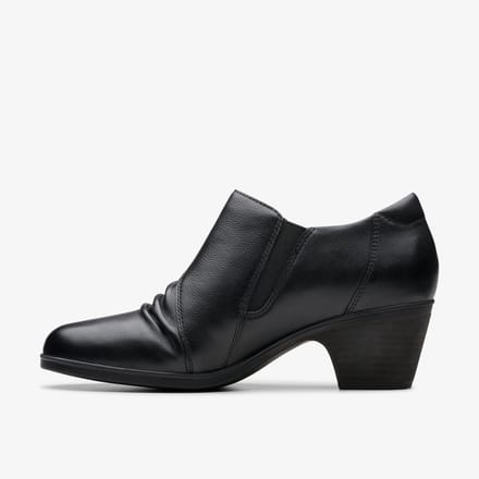 Emily2 Braley Zwarte Leren Schoenen