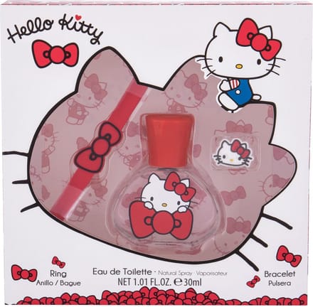 Fragrances For Children - Hello Kitty Giftset Eau de toilette 30 Ml, Bracelet andRing